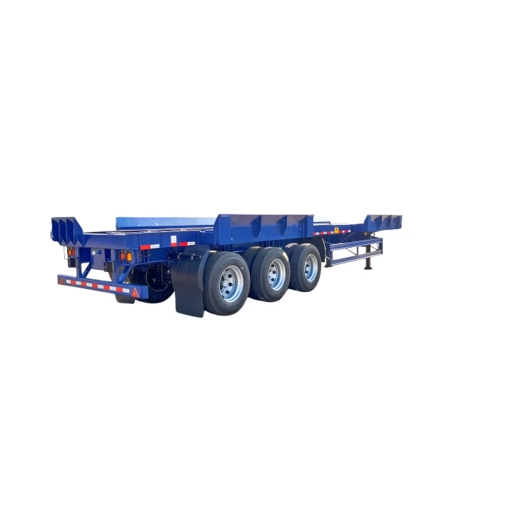 Trailer terminal de 45 pés com três eixos